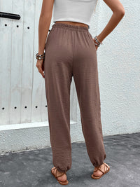 Tied High Waist Pants with Pockets Trandify deal