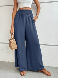 Perfee Wide Leg Pants with Pockets Trandify Deal