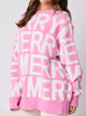 Women's Ugly Christmas Sweater | Oversized Festive Holiday Pullover