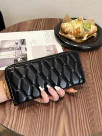 PU Leather Solid Color Wallet Trandify deal