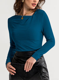 FAM-FAM Twisted Long Sleeve T-Shirt Trandify Deal