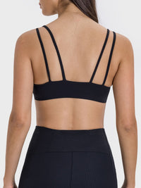 Millennia Scoop Neck Double Strap Active Cami Trandify deal