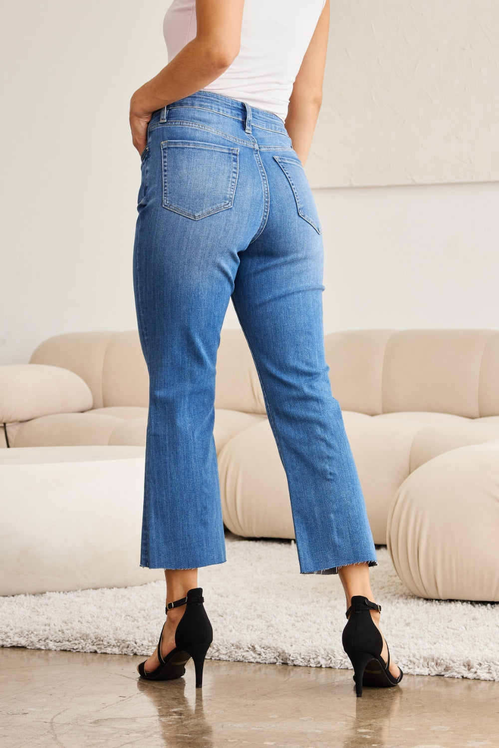 RFM Full Size Tummy Control High Waist Jeans Trandify deal