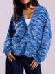 Chunky Knit V-Neck Button Cardigan | Oversized Comfort