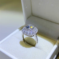 2 Carat Moissanite 925 Sterling Silver Ring Trandify Deal
