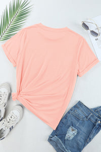 MAMA Round Neck Short Sleeve T-Shirt - Trandify Deal