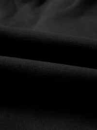 Women's Zip Up Jogger Set in Black on model showing pockets