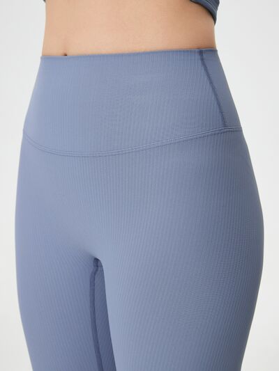 Women's High Waist Yoga Leggings – Black Tummy Control Workout Pants for Running & Gym – Plus Size Activewear – Trandifydeal
