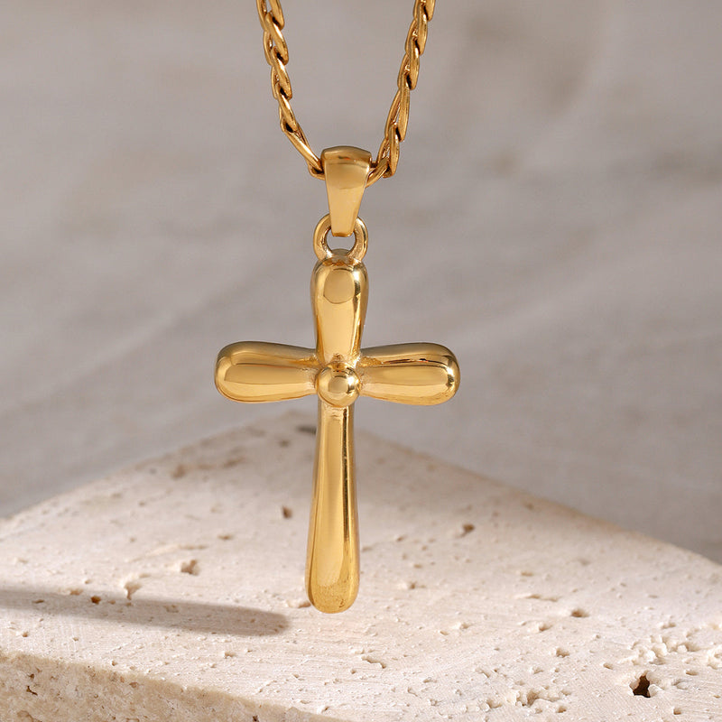 Stainless Steel Cross Necklace Trandify Deal