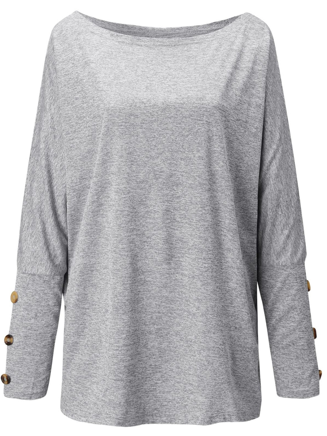 One Shoulder Long Sleeve T-Shirt Trandify Deal