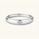925 Sterling Silver Inlaid Moissanite Ring Trandify Deal