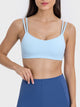 Millennia Scoop Neck Double Strap Active Cami Trandify deal