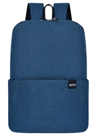 Solid Color Nylon Backpack Bag Trandify Deal