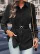 Stylish button-up shirt for women – lightweight & comfortable – add to cart now