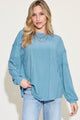 Basic Bae Full Size Ribbed Round Neck Long Sleeve T-Shirt Trandify Deal