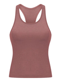 Millennia Round Neck Racerback Active Tank Trandify Deal
