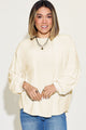 Basic Bae Full Size Ribbed Round Neck Long Sleeve T-Shirt Trandify Deal
