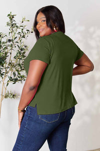 Basic Bae Full Size Round Neck Short Sleeve T-Shirt Trandify deal