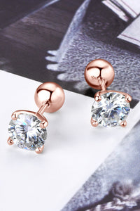 2 Carat Moissanite 925 Sterling Silver Stud Earrings Trandify Deal