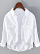Casual & Formal Plus Size Men’s Shirt – Stretch Comfort Fit for Office or Weekend Wear