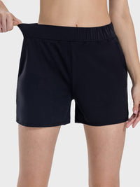 Millennia Elastic Waist Active Shorts Trandify deal