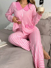 Women's Loungewear Set with Bow