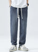 Men's Loose Fit Jeans | 100% Cotton Comfort Washed | Plus Size