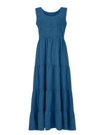 Tiered Smocked Wide Strap Dress Trandify Deal