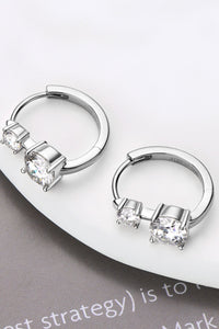 1.3 Carat Moissanite 925 Sterling Silver Earrings Trandify Deal