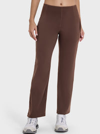 Millennia Pocketed High Waist Active Pants Trandify deal