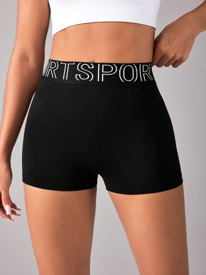 High Waist Active Shorts Trandify Deal