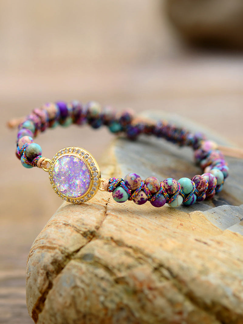 Imperial Jasper Beaded Bracelet Trandify Deal