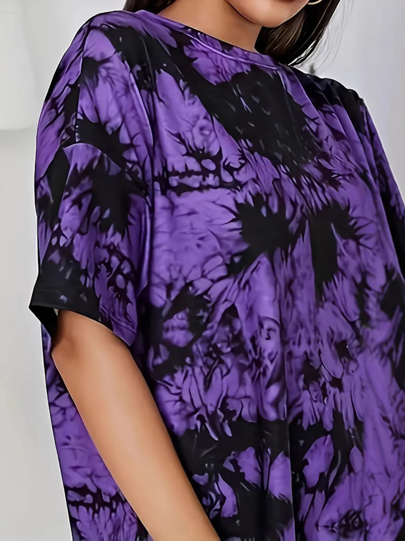 Vibrant Tie-Dye Pattern T-Shirt – Breathable & Stylish – TrandifyDeal