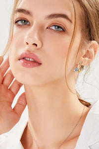 4 Carat Moissanite 925 Sterling Silver Earrings Trandify Deal