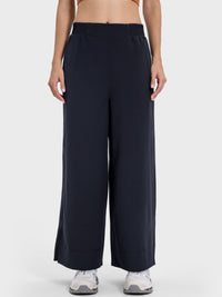 Millennia Slit Wide Leg Active Pants Trandify deal