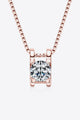 Moissanite 925 Sterling Silver Necklace Trandify deal