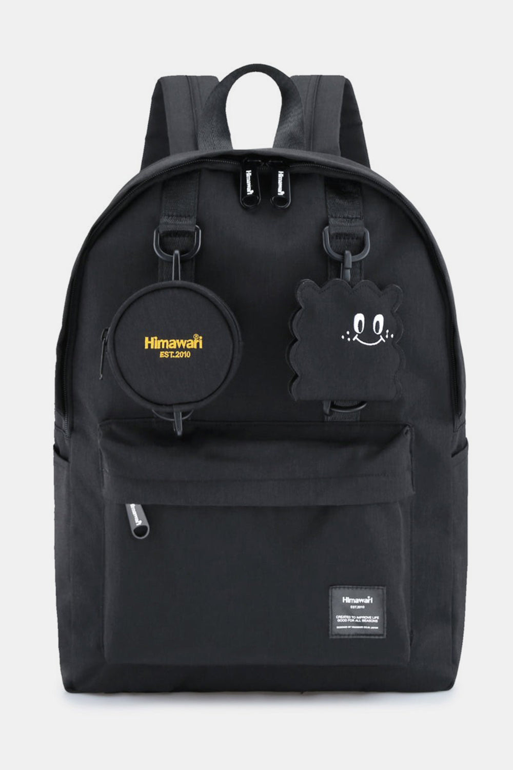 Himawari Waterproof Canvas Backpack Bag with Removable Coin Purse Trandify Deal