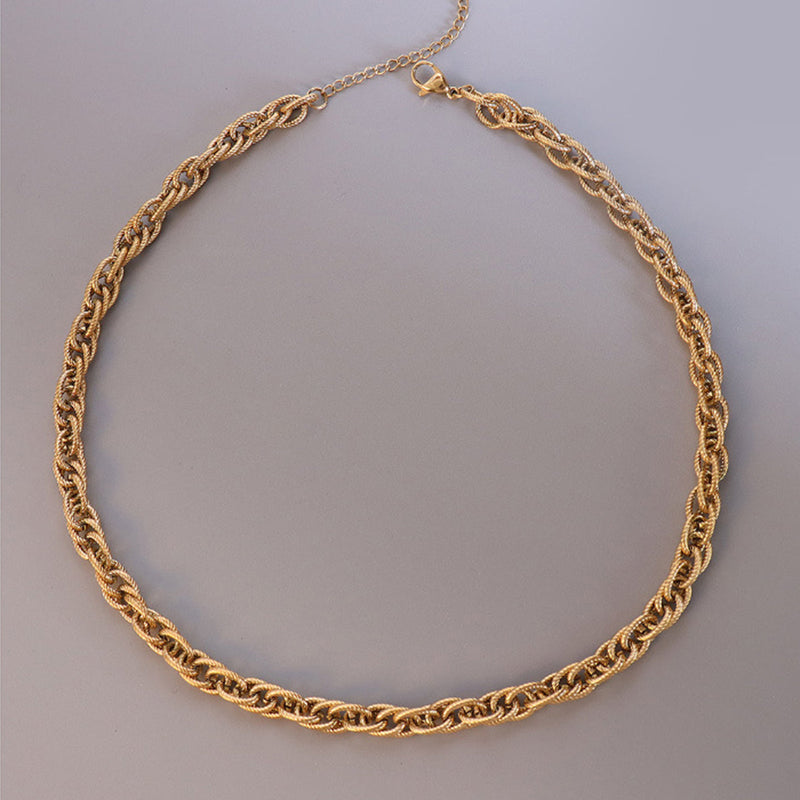 Titanium Steel Chain Necklace Trandify deal