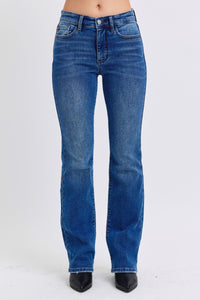 Judy Blue Full Size Run Mid-Rise Bootcut Jeans with Thermal Lining - Trandify Deal