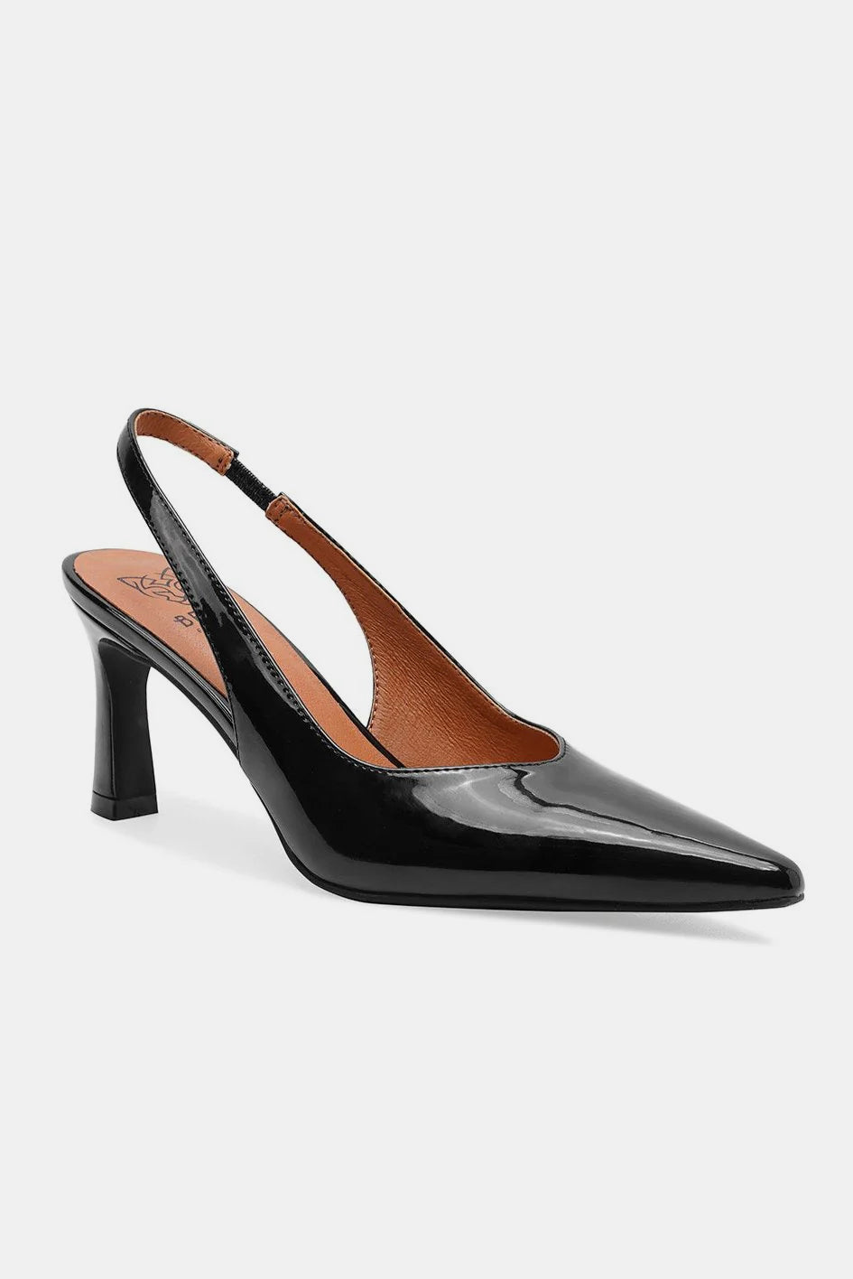 Beast Fashion Faux Leather Point Toe Slingback Pumps Trandify Deal