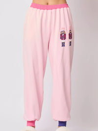 Women's Sequin Loungewear Set - Nutcracker Holiday Pajamas