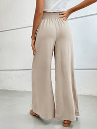 Perfee Wide Leg Pants with Pockets Trandify Deal