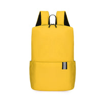 Solid Color Nylon Backpack Bag Trandify Deal
