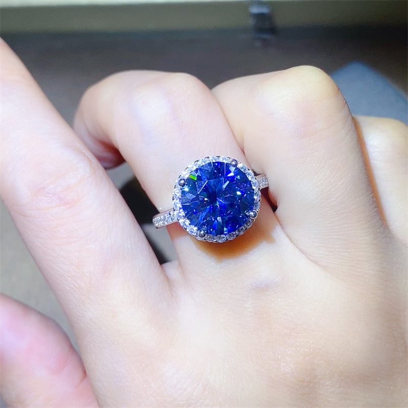5 Carat Moissanite 925 Sterling Silver Ring Trandify Deal