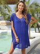 Slit Openwork V-Neck Cover-Up Trandify deal