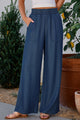 Wide Leg Pants with Pockets Trandify Deal