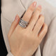 Titanium Steel Multi-Layered Ring Trandify deal
