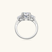 3.5 Carat Moissanite 925 Sterling Silver Ring Trandify Deal
