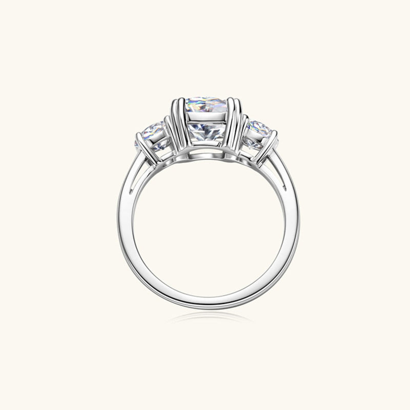 3.5 Carat Moissanite 925 Sterling Silver Ring Trandify Deal
