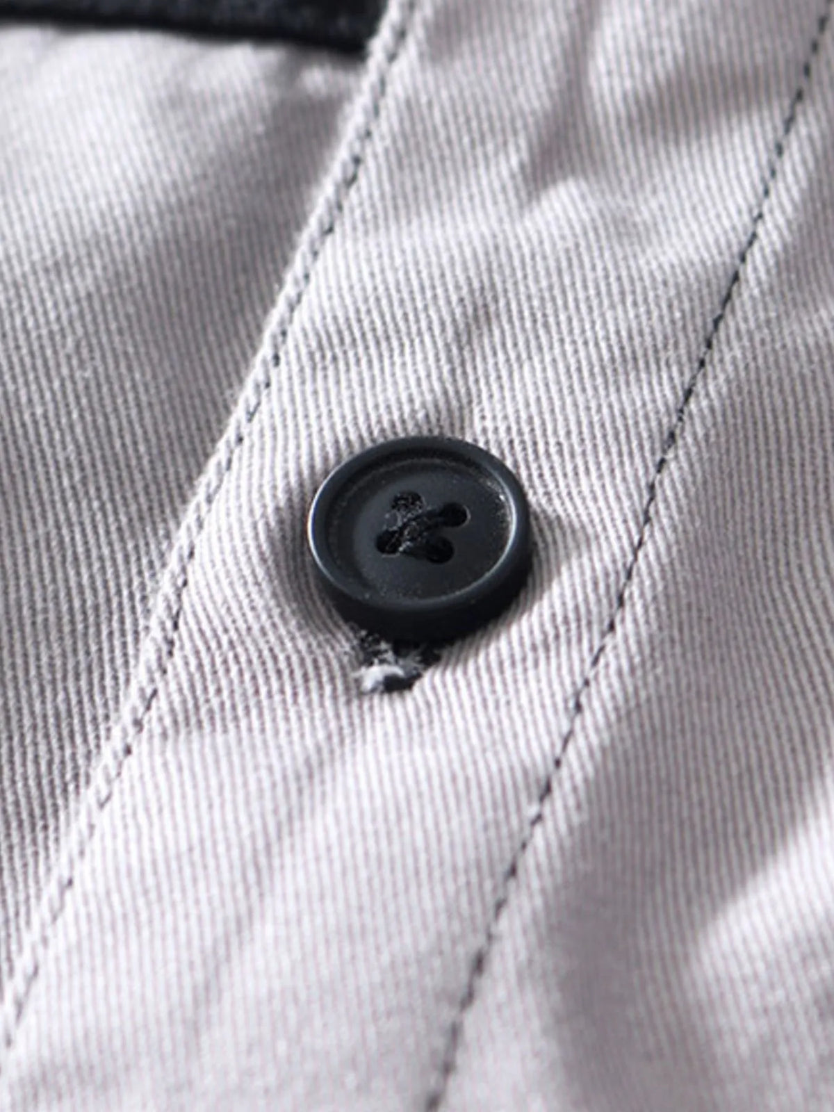 Men's Plus Size Color Block Button-Up Shirt – Trendy Casual Wear